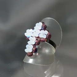  - Ring Adena -  - Laiton argenté
